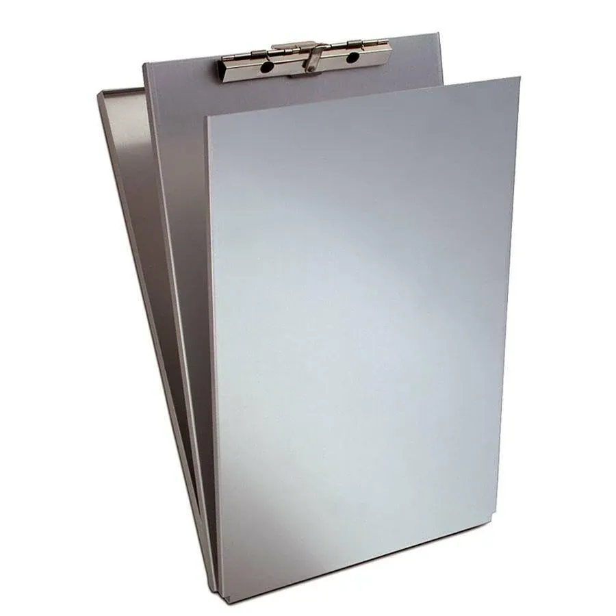 Saunders 10019 8-1/2&#034; X 14&#034; Portable Storage Clipboard, Silver