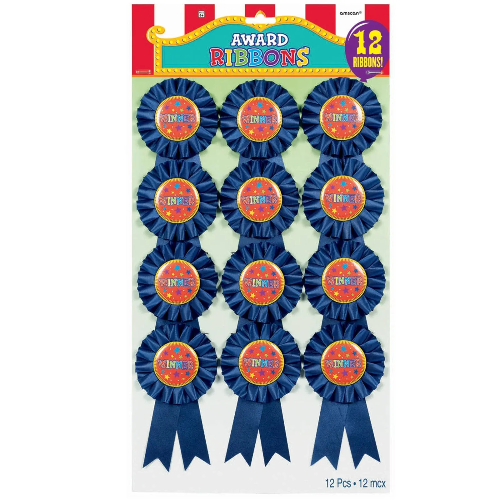 Rosette Award Ribbons - Winner