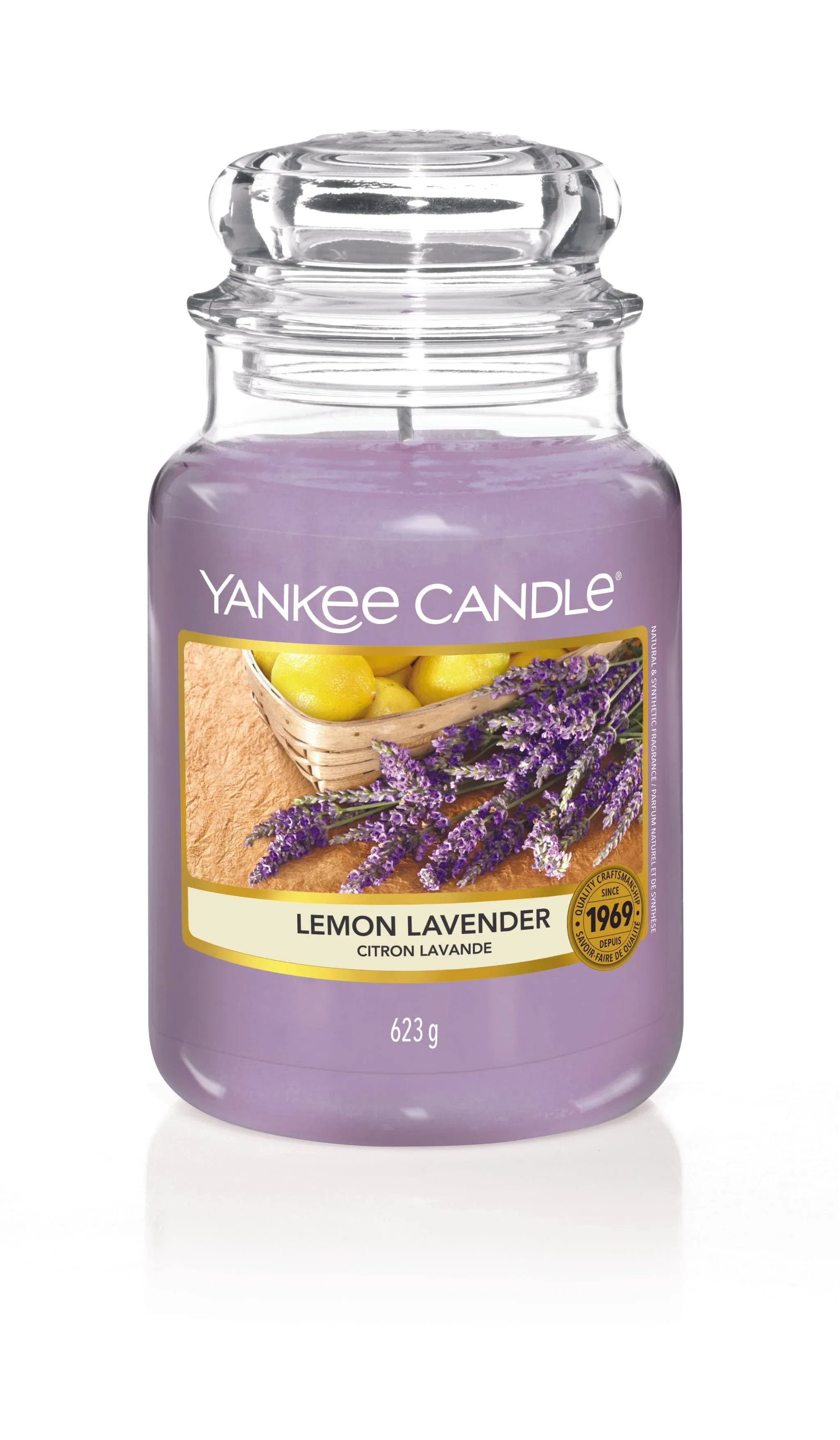 Yankee Candle Lemon Lavender - Large Jar