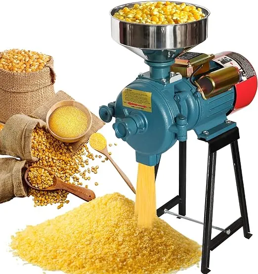 H&amp;ZT Grain Mills, Dry &amp; Wet Cereals Grinder, Electric Grain Corn Mill 110V 3000W