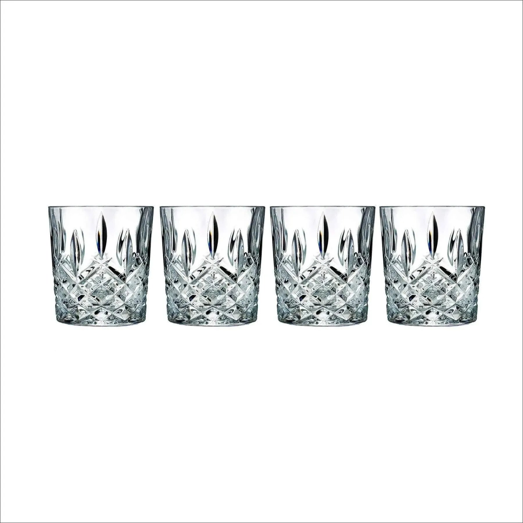 Markham Double Old Fashioned Glasses, Set of 4