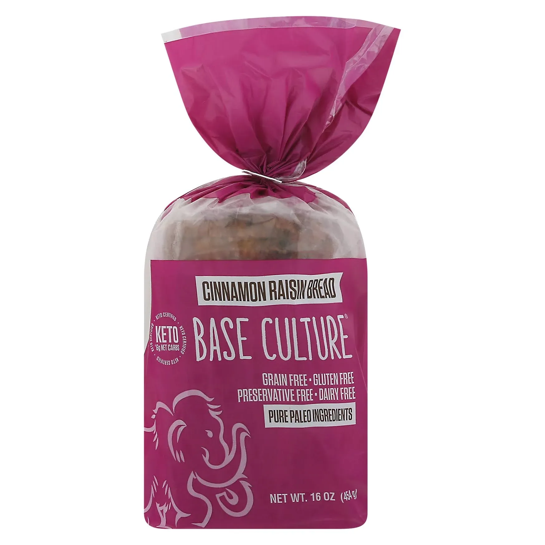 Base Culture Bread, Cinnamon Raisin - 16 oz