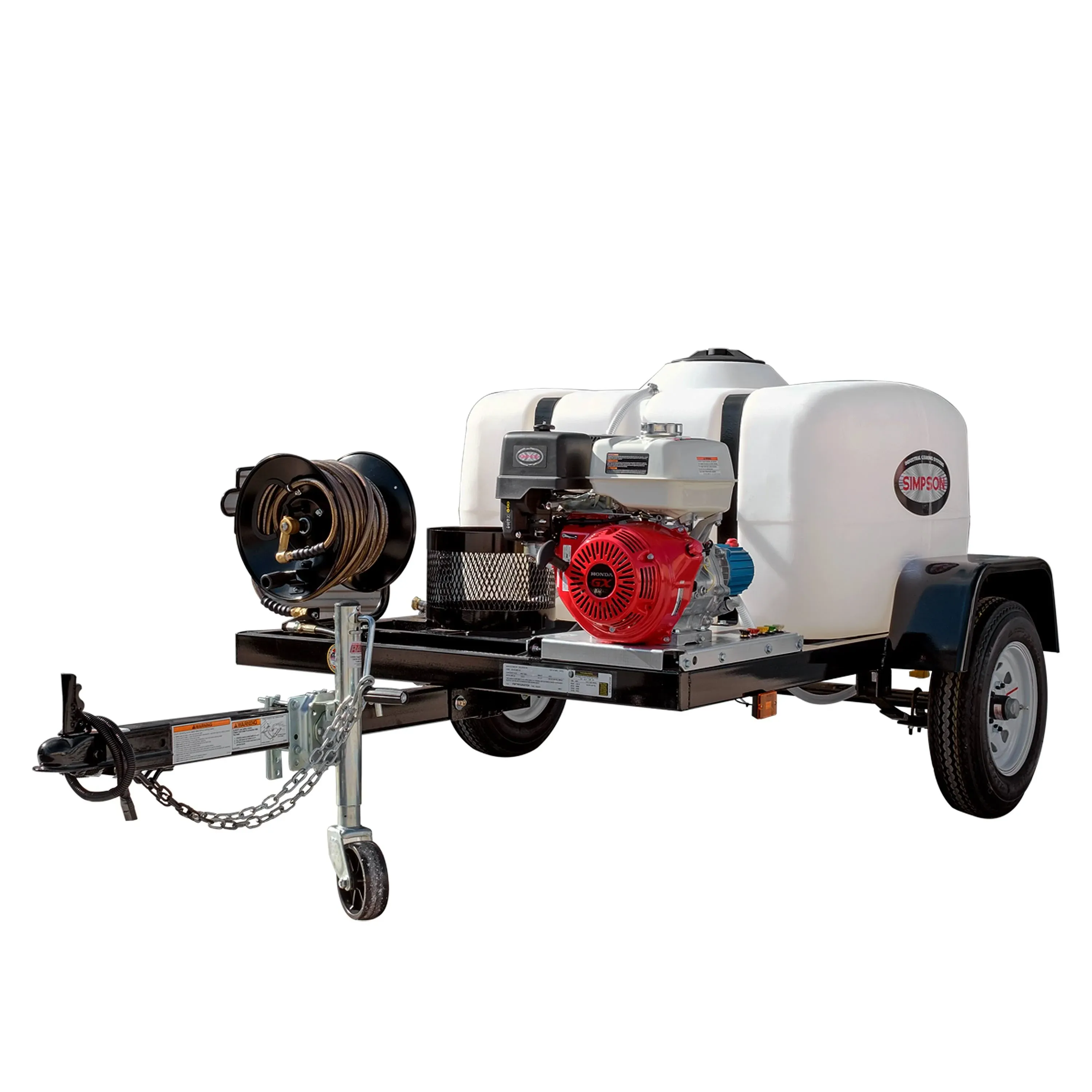 SIMPSON Mobile Trailer 4200 PSI Cold Gas Pressure Washer