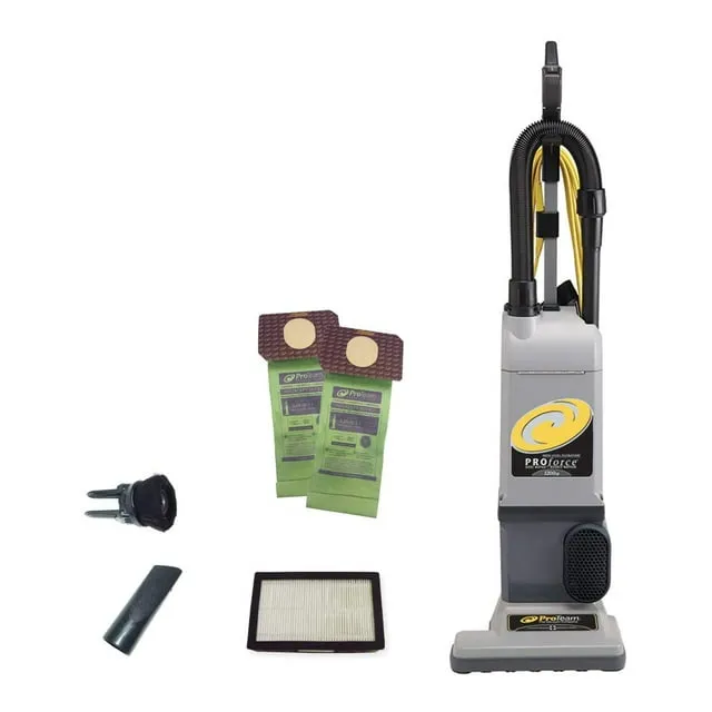 ProTeam ProForce 1200XP HEPA Upright Vacuum Cleaner 107251