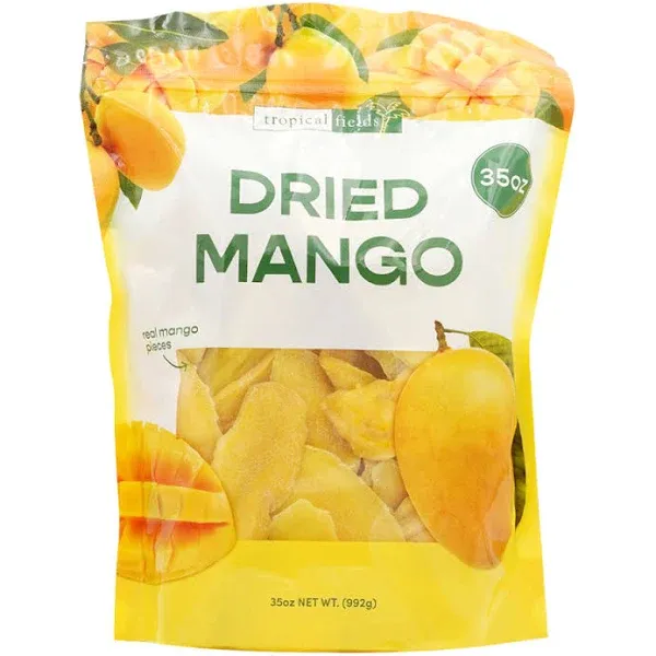 Tropical Fields Dried Mango, 35 oz