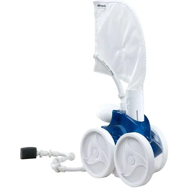 Polaris Vac-Sweep 380 Pressure Inground Pool Cleaner, Triple Jet Powered, 31ft of Hose with a Single Chamber Debris Bag