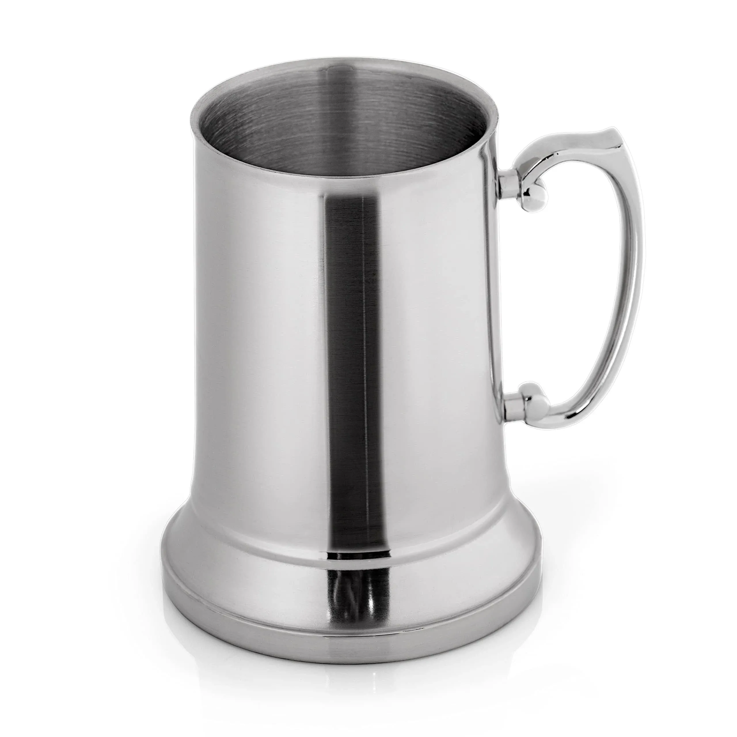 Maxam Stainless Steel Beer Mug, 20 Ounce