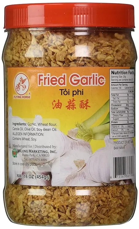 Flying Horse Crispy Fried Garlic, 16 Ounces