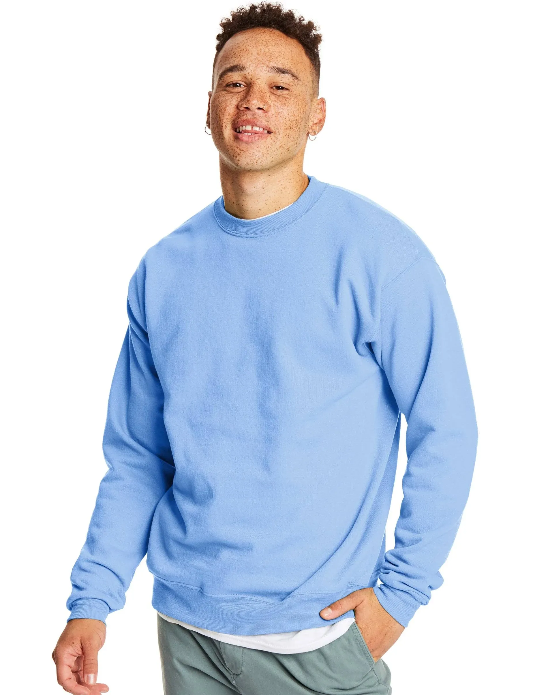 Hanes Men's and Big Men's EcoSmart Fleece Sweatshirt