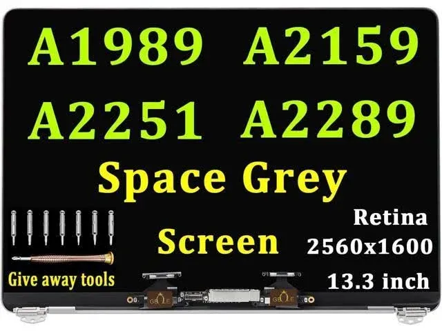 GBOLE for MacBook Pro Retina A1989 A2159 A2289 A2251 EMC 3456 3358 3348 3301 LCD ...