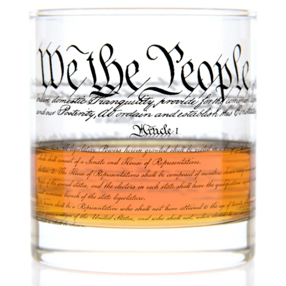 Constitution and Declaration Glasses