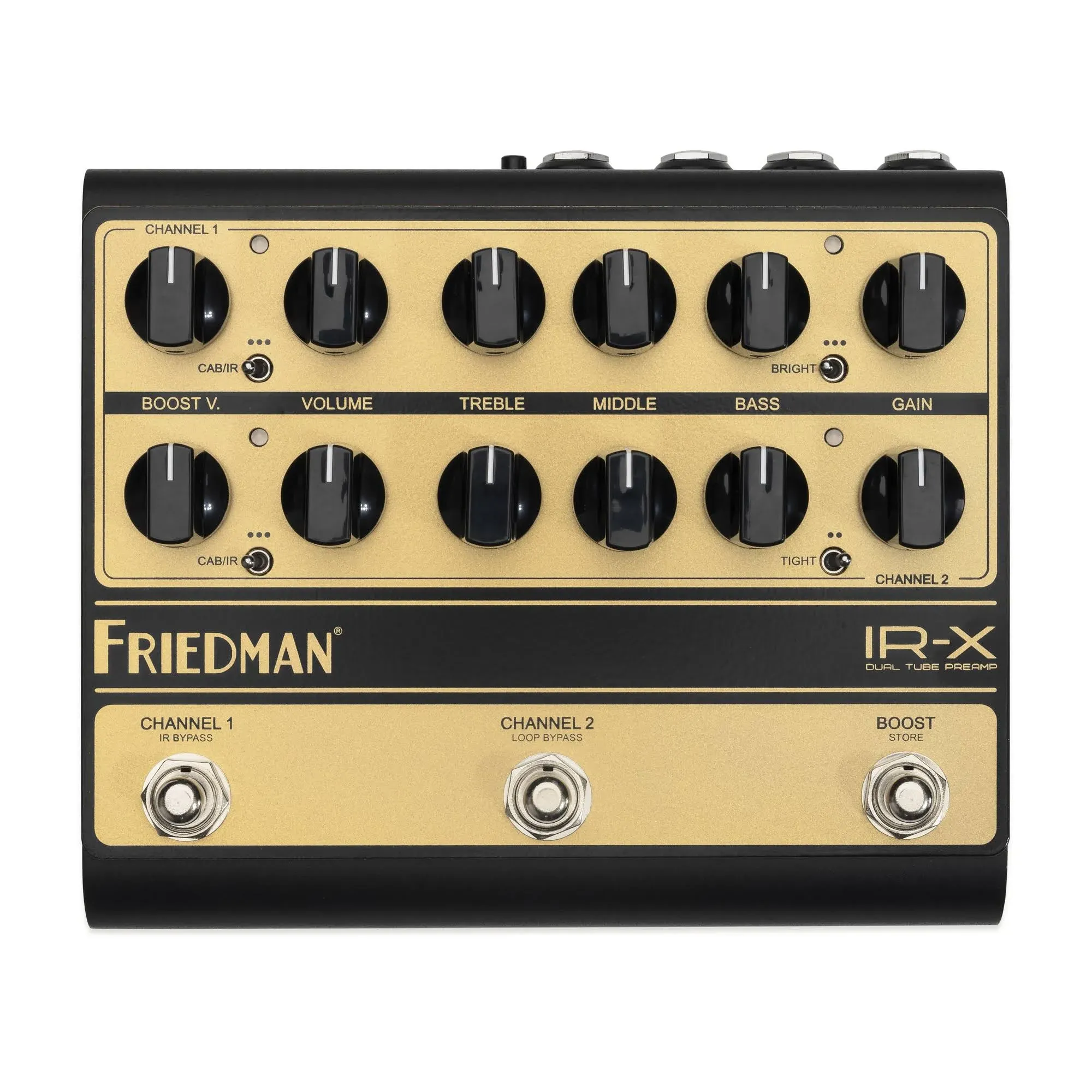 Friedman IR-X Dual Tube Preamp and DI Pedal