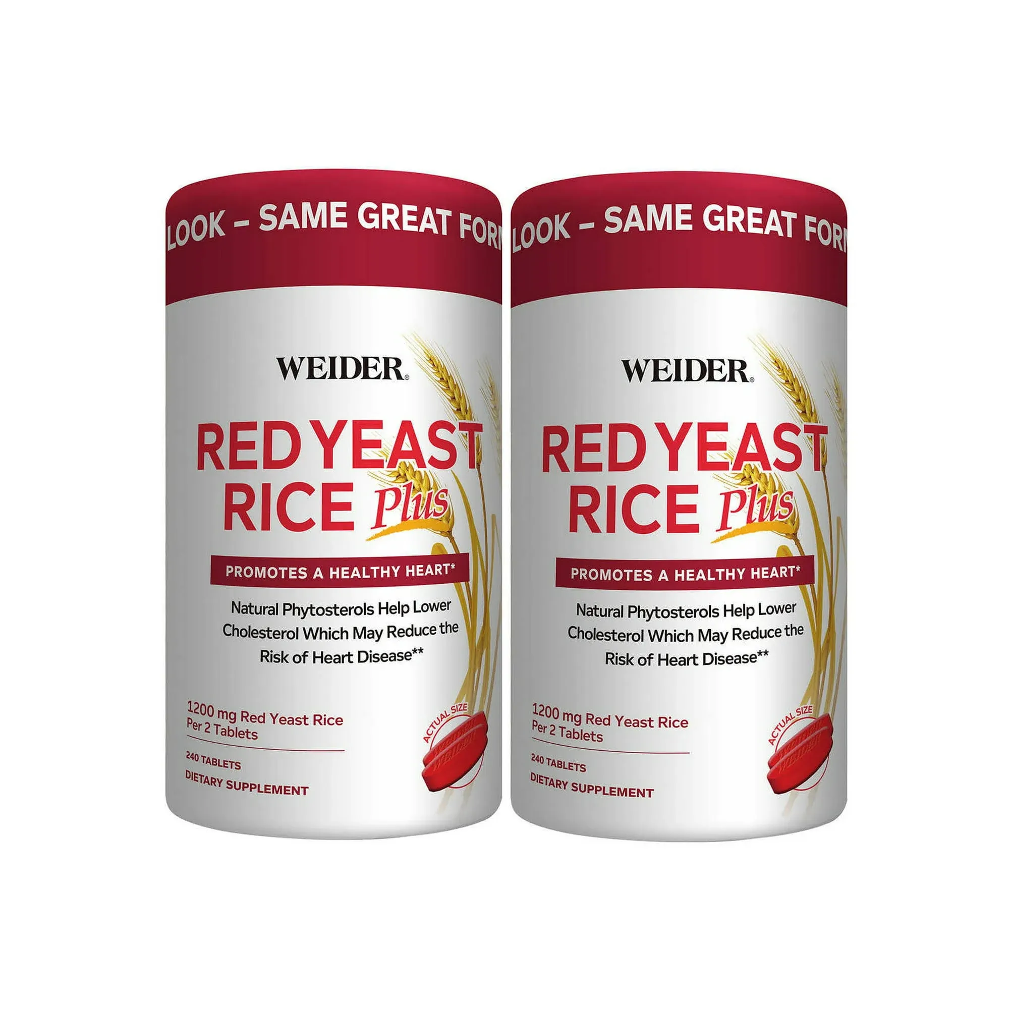 Weider Red Yeast Rice Plus Tablets