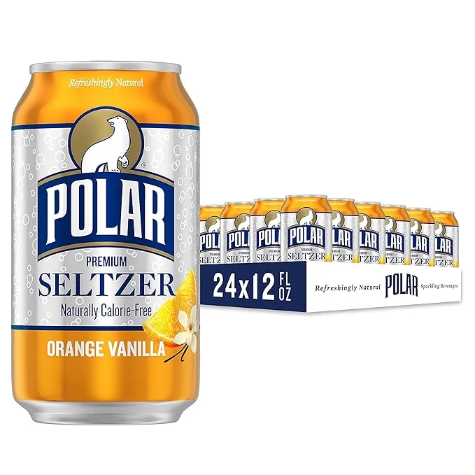 Polar Orange Vanilla Seltzer