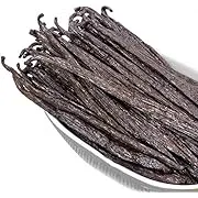 10 Madagascar Vanilla Beans Grade A Whole Vanilla Pods for Vanilla Extract and Baking