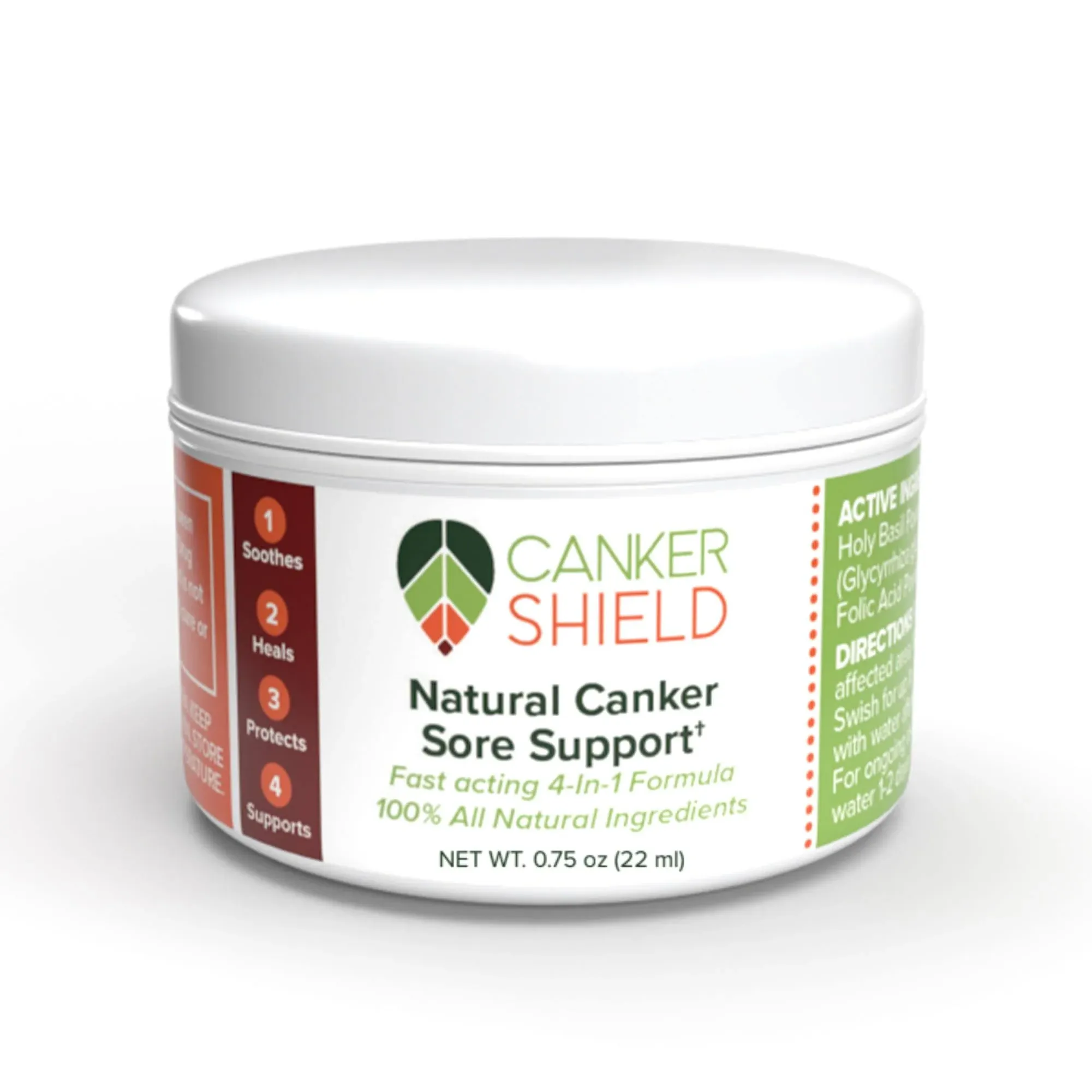 Canker Shield - Natural Rapid Healing Canker Sore Treatment and Mouth Ulcer Treatment - Works to Quickly Relieve Pain, Heal, and Prevent Canker Sores and Mouth Ulcers.Canker Shield - Natural Rapid Healing Canker Sore Treatm…