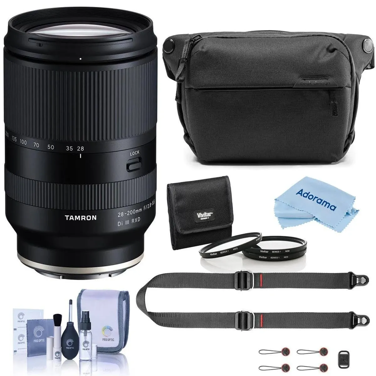 Tamron 28-200mm f/2.8-5.6 Di III RXD Lens for Sony E