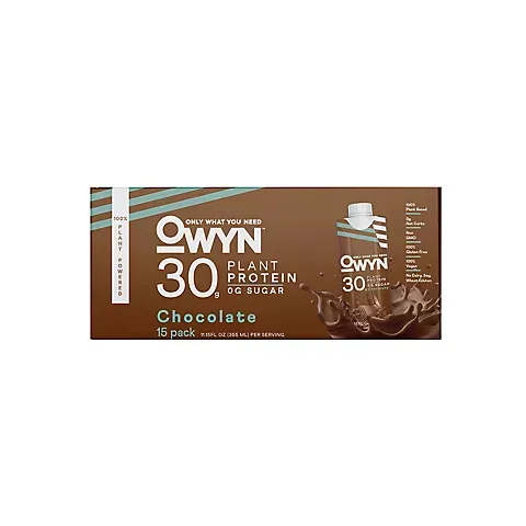 OWYN 100% Vegan Plant-Based Protein Shakes | Cold Brew Coffee, 12 Fl Oz | Dairy-Free, Gluten-Free, Soy-Free, Tree Nut-Free, Egg-Free, Allergy-Free, Vegetarian