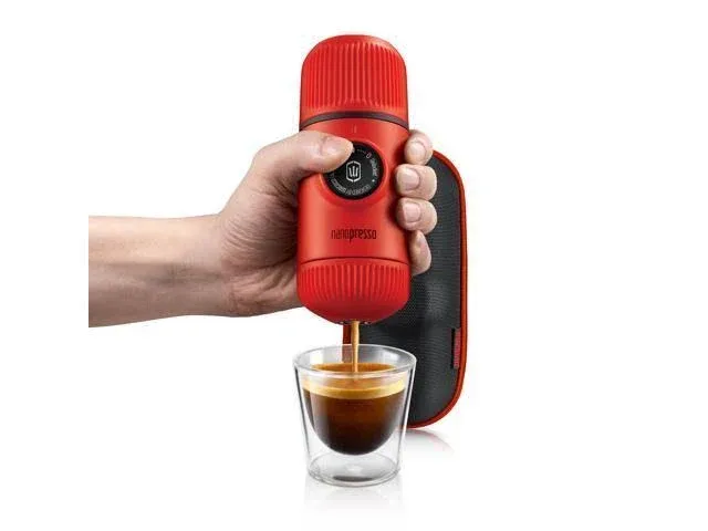 Wacaco Nanopresso Portable Espresso Maker Lava Red