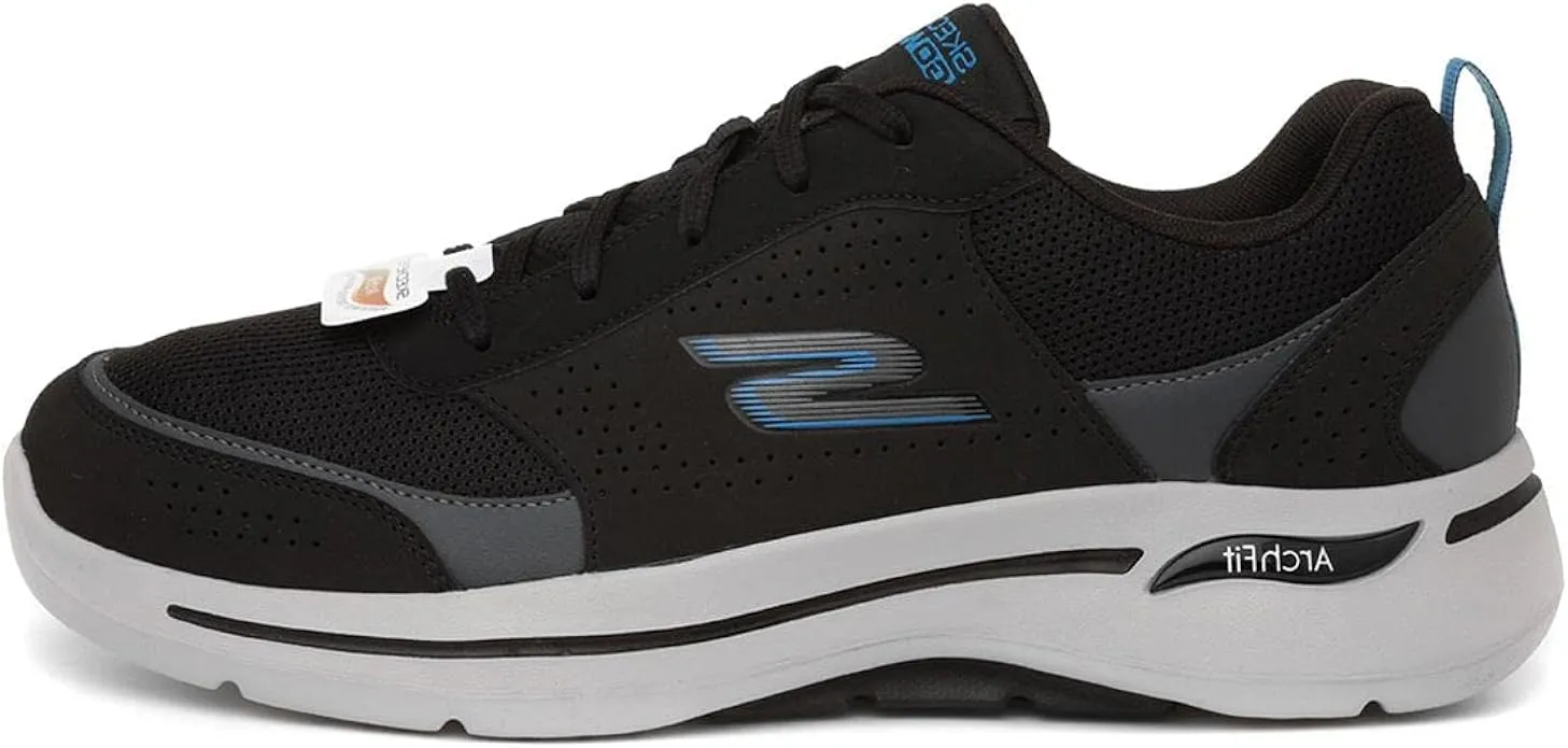 SKECHERS MEN&#039;S GO WALK ARCH FIT- RECHARGE EXTRA WIDE 4E 216122WW WALKING SHOES