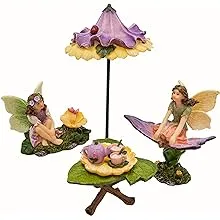 PRETMANNS Fairy Garden Fairy Figurines – Fairy Garden Accessories - Garden Fairies Figurines - Garden Fairies for Miniature Fairy Garden - Fairies for Fairy Garden & Fairy Furniture Kit