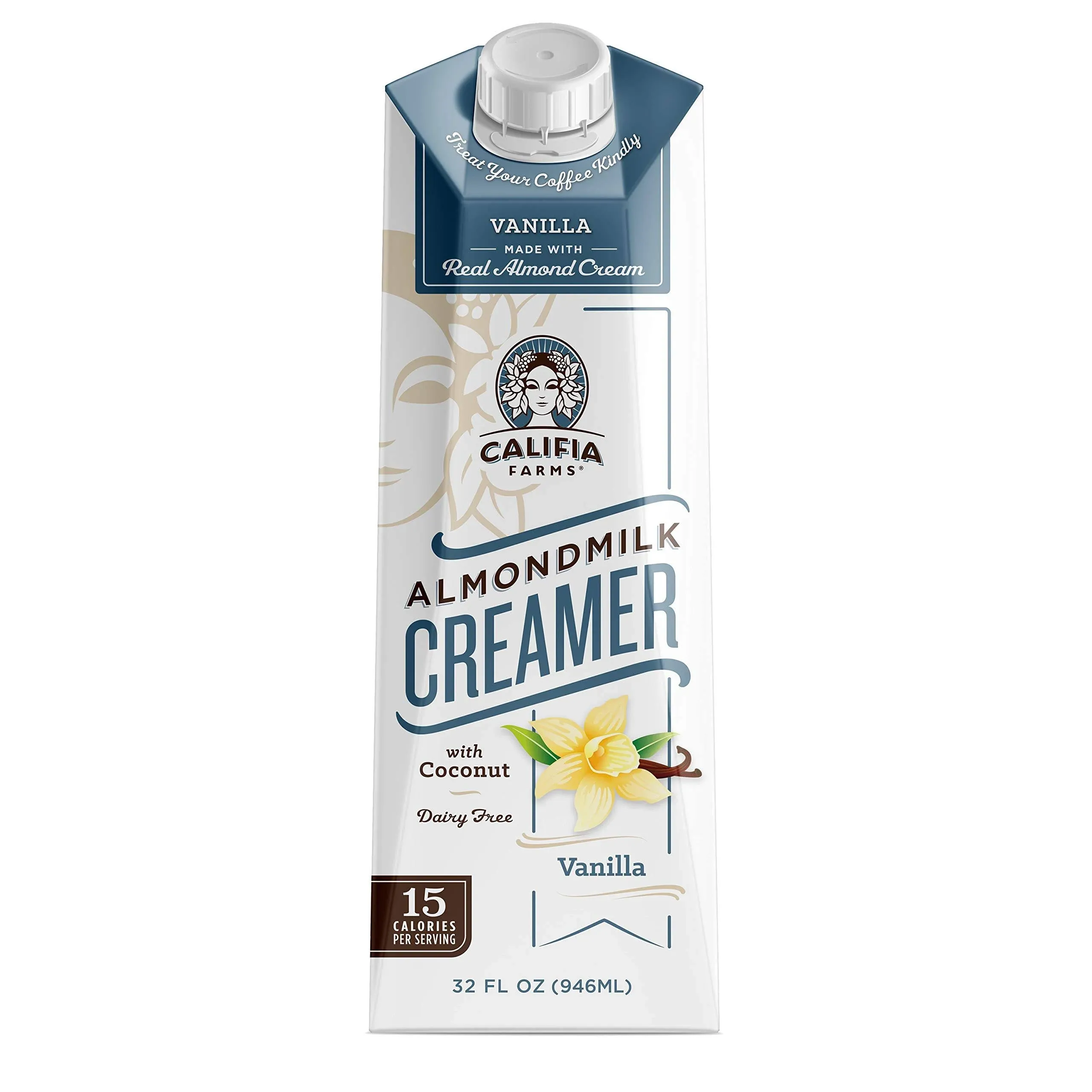 Califia Farms Vanilla Creamer-32 fl oz.s-6/Case