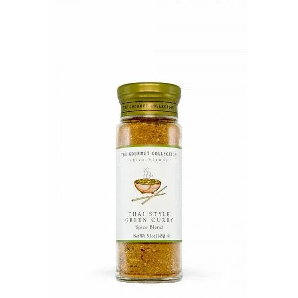 The Gourmet Collection Spice Blend 5.1oz Thai Style Green Curry - New Sealed