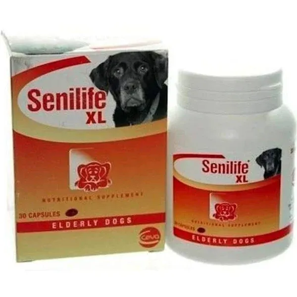 Senilife XL Nutritional Supplement for Elderly Dogs Over 50 pounds 30ct