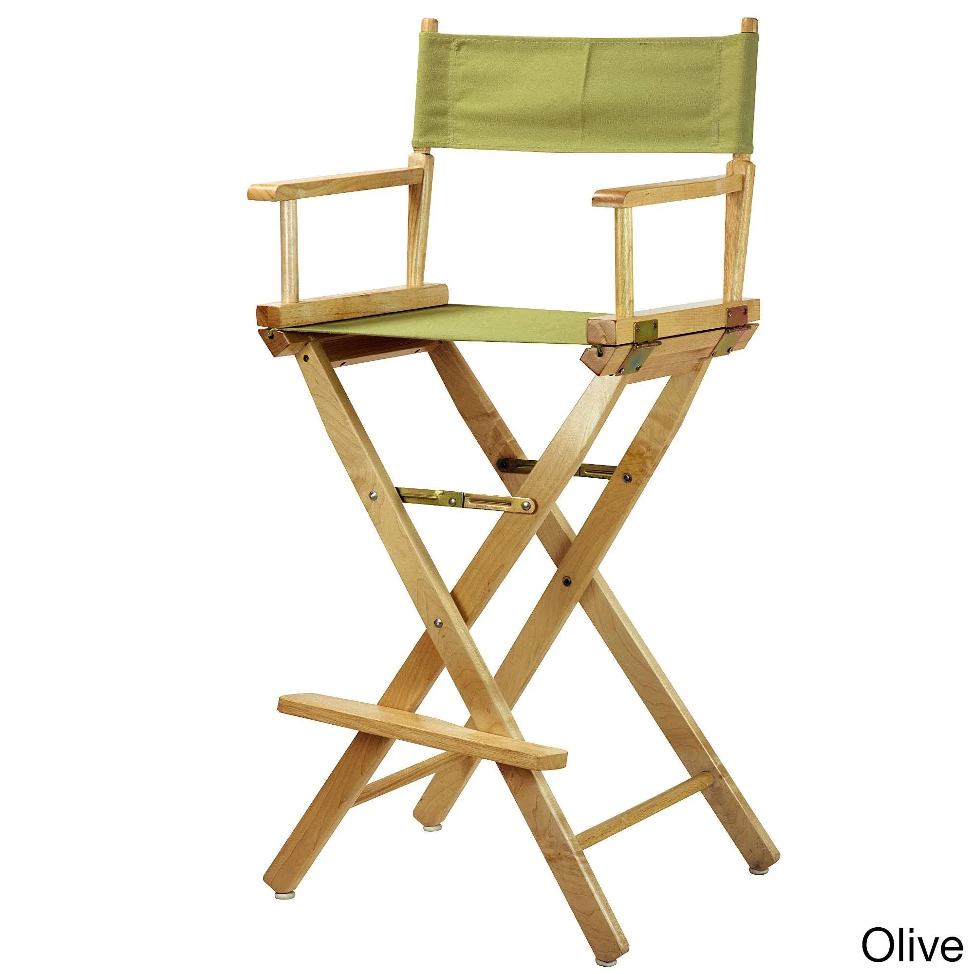 Casual Home Frame/Black Canvas 30" Bar Height Directors-Chairs