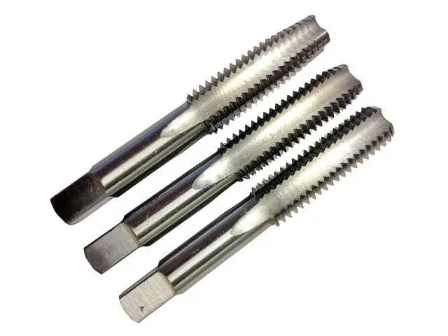 Drill America T/A54280 8-32 High Speed Steel Tap Set, T/A Series