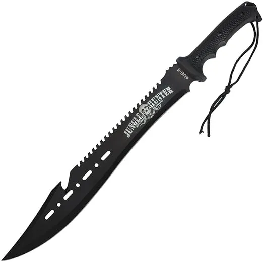 Black Legion Jungle Hunter Machete, Black