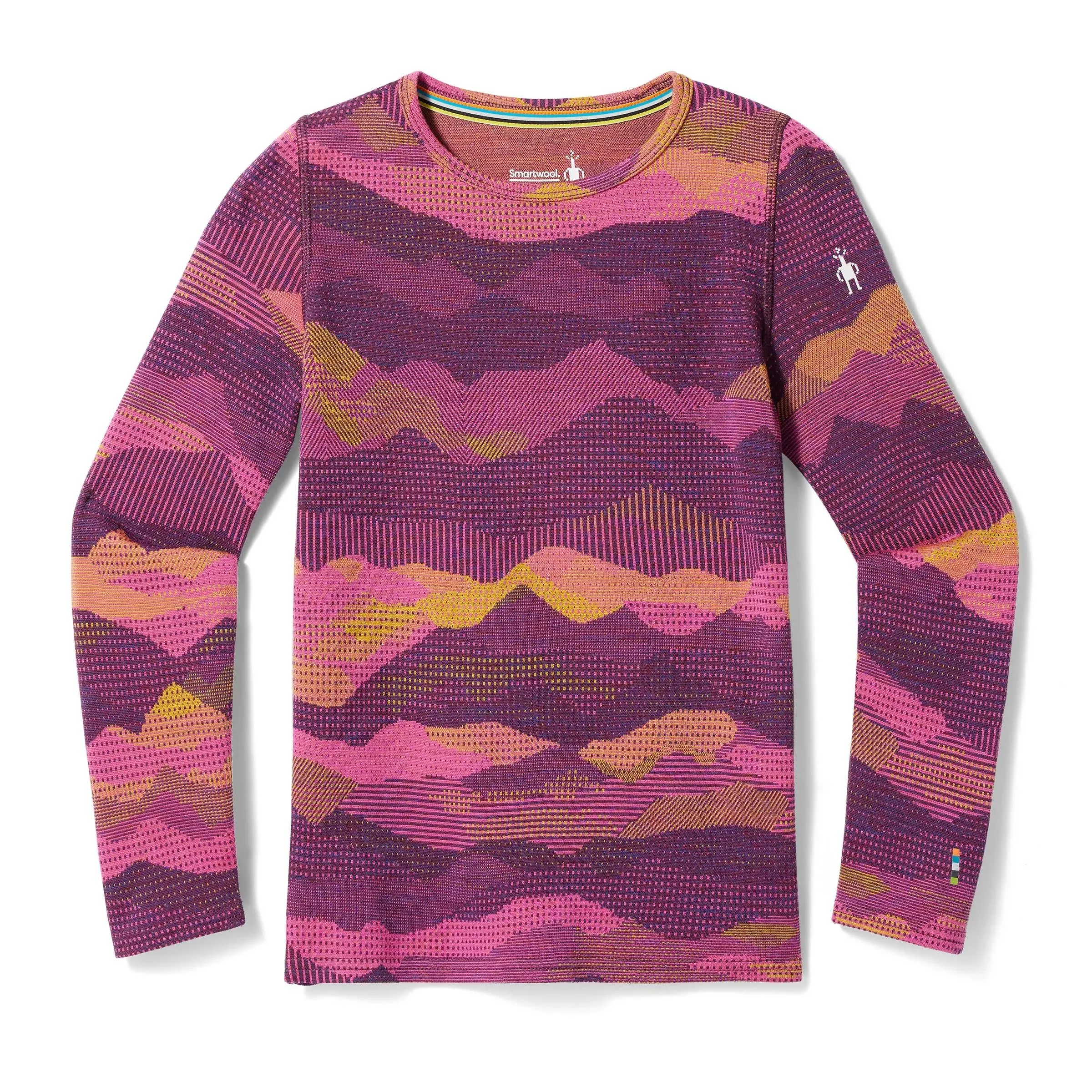 "Smartwool Kids' Classic Thermal Merino Base Layer Crew - Winter 2023/2024"