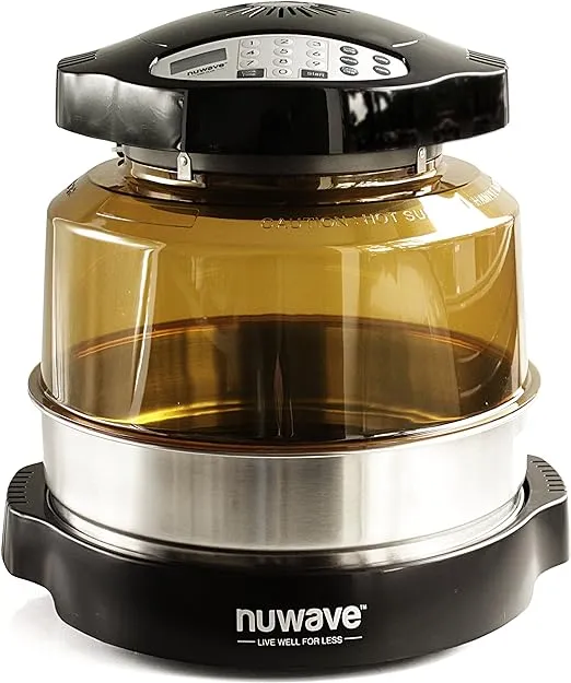 Nuwave Oven Pro Plus with Stainless Steel Extender Ring