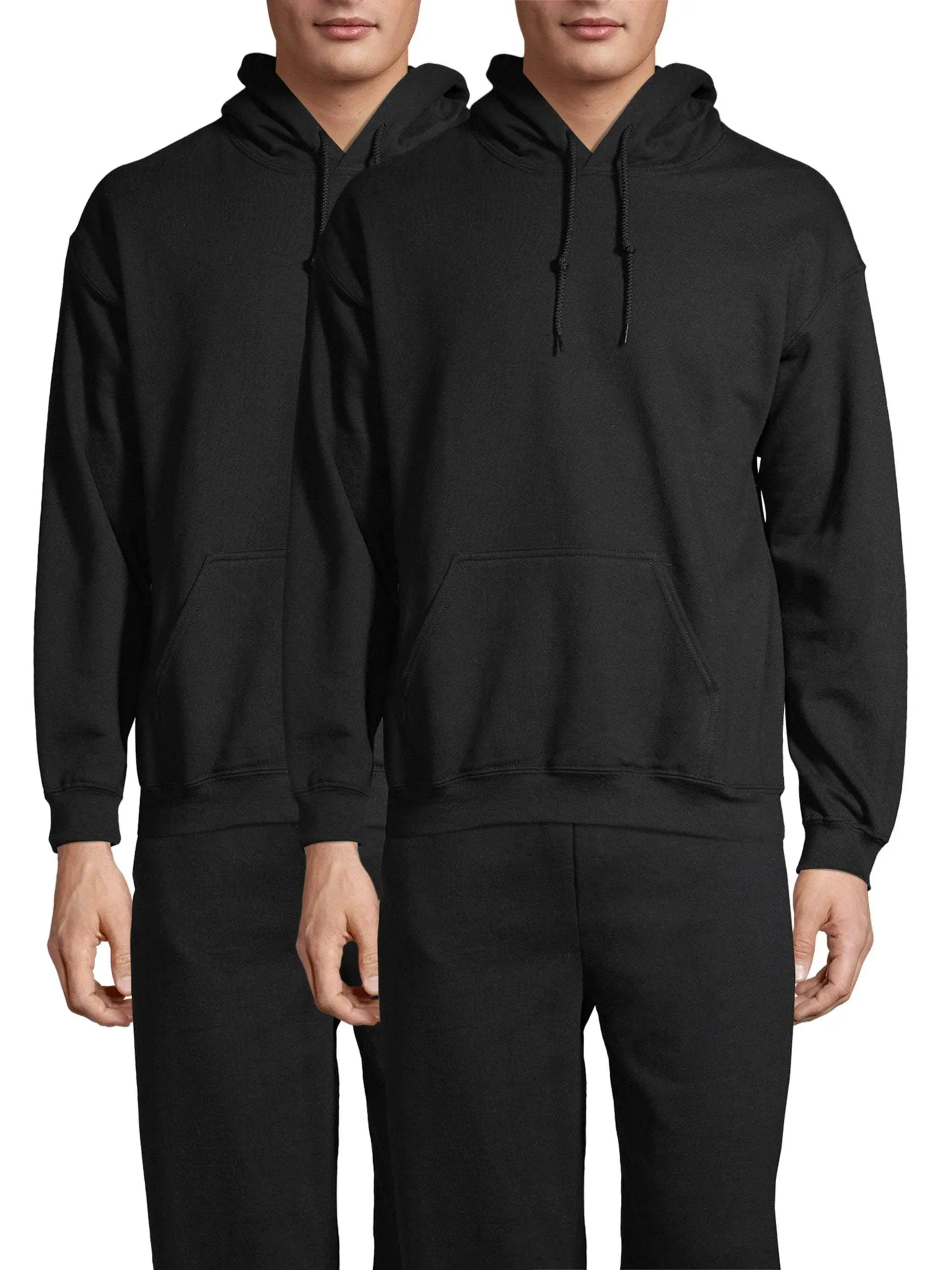 "Gildan Men's Heavy Blend Fleece Hooded Sweatshirt, 2-Pack"