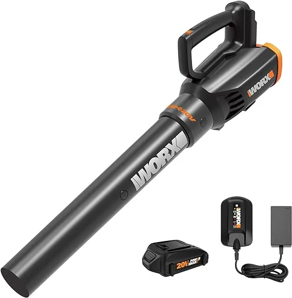 Worx WG547 20V Power Share Turbine Cordless 2-Speed Leaf Blower