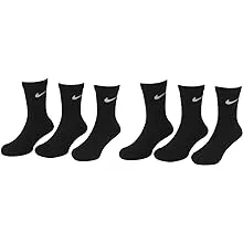 Nike Kids' Performance 6 Pack Crew Socks