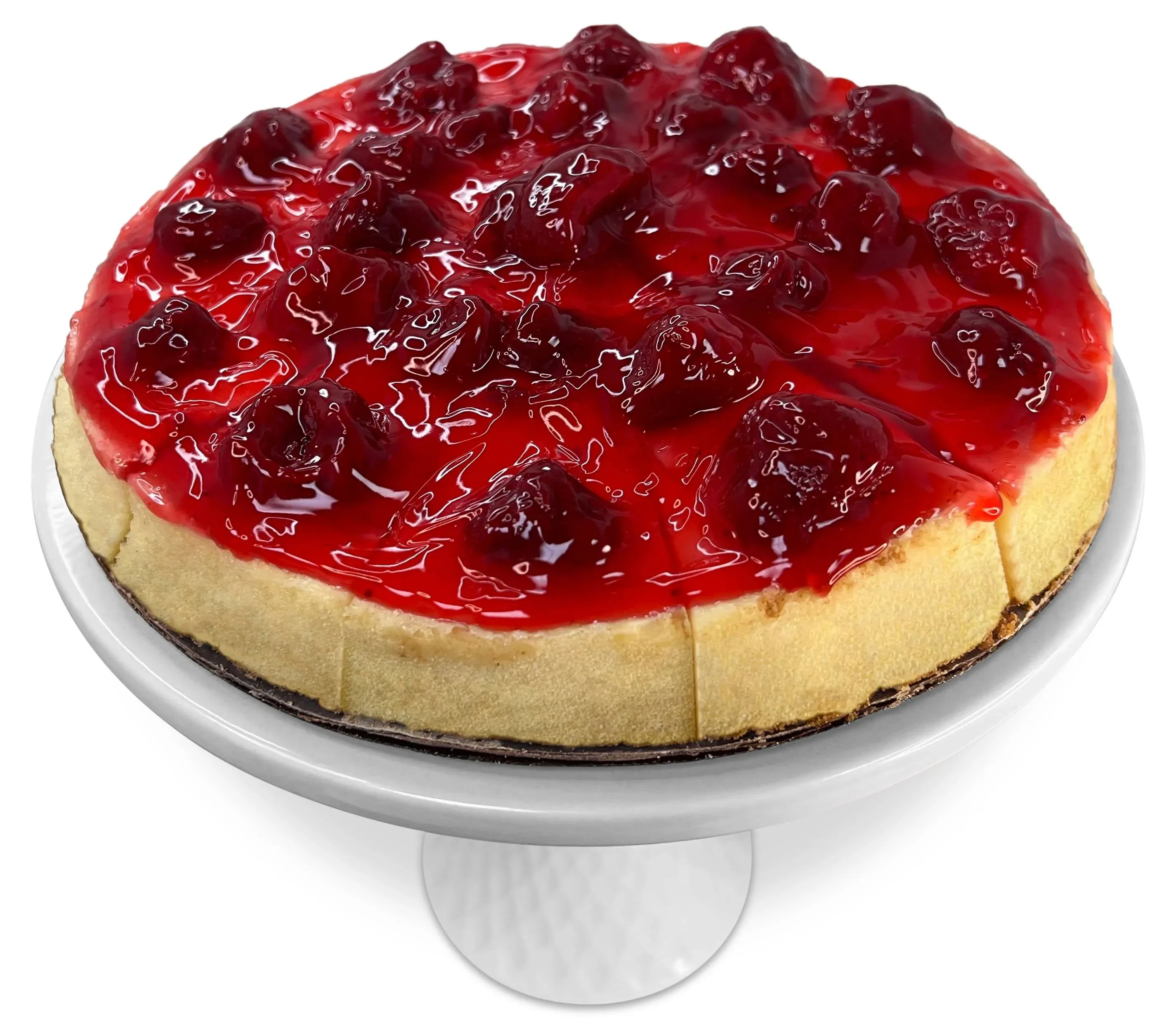 Andy Anand Deliciously Freshly Baked Sugar Free Strawberry Cheesecake - The Best Classic Taste (3.4 lbs)