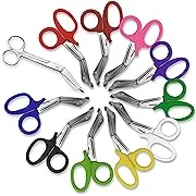 11 pcs Heavy Duty EMT Trauma Shears - Assorted Rainbow Colors, Ideal for EMS, Nu