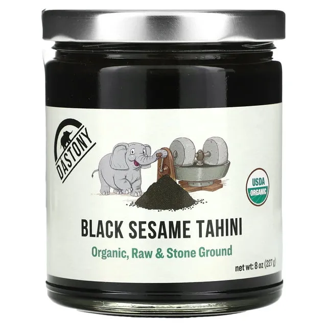 Dastony Organic Black Sesame Tahini 8 oz