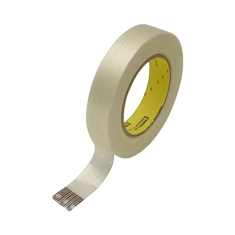 3M Scotch 897 Filament Tape, 170 lbs/in Tensile Strength, 55m Length x 24mm Width, Clear