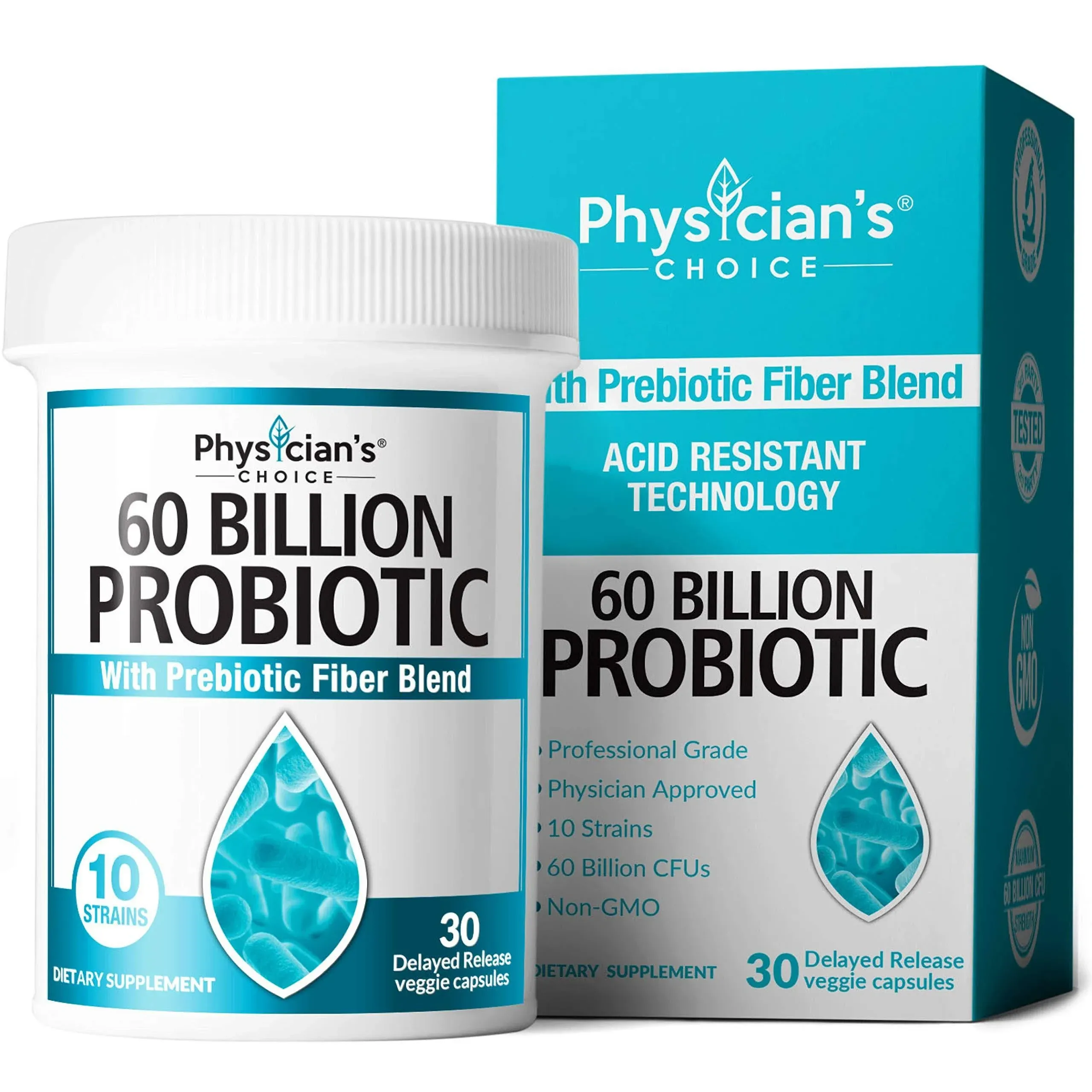 Probiotics 60 Billion CFU - Probiotics for Women, Probiotics for ...