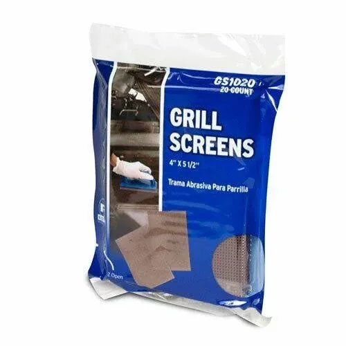 Royal Griddle and Grill Cleaning Screens, Package of 20