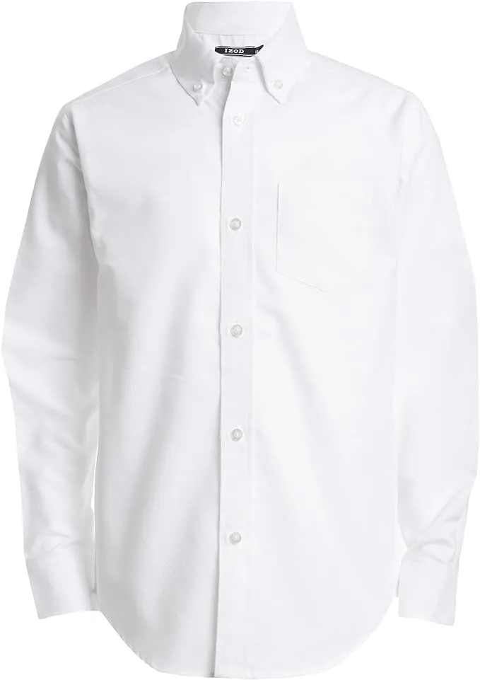 Izod Boys Long Sleeve Oxford Shirt