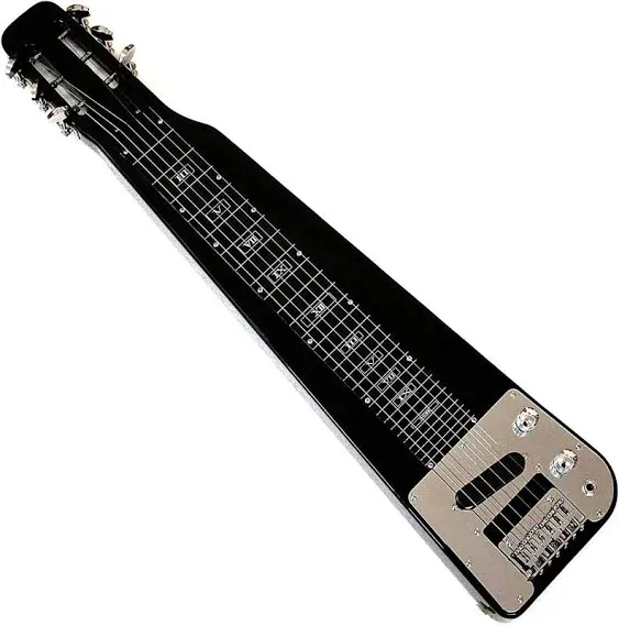 6 STRING ELECTRIC LAP STEEL GUITAR IN NATURAL