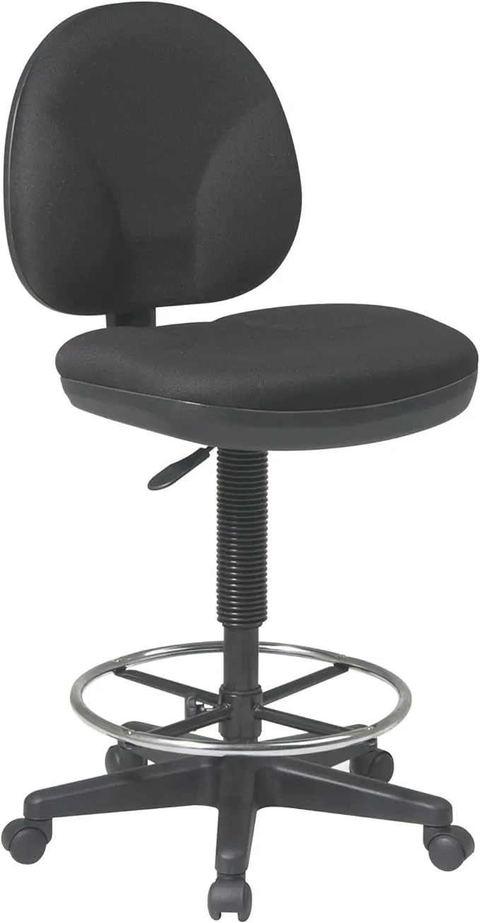 Office Star Products Sculptured Seat and Back Drafting Chair