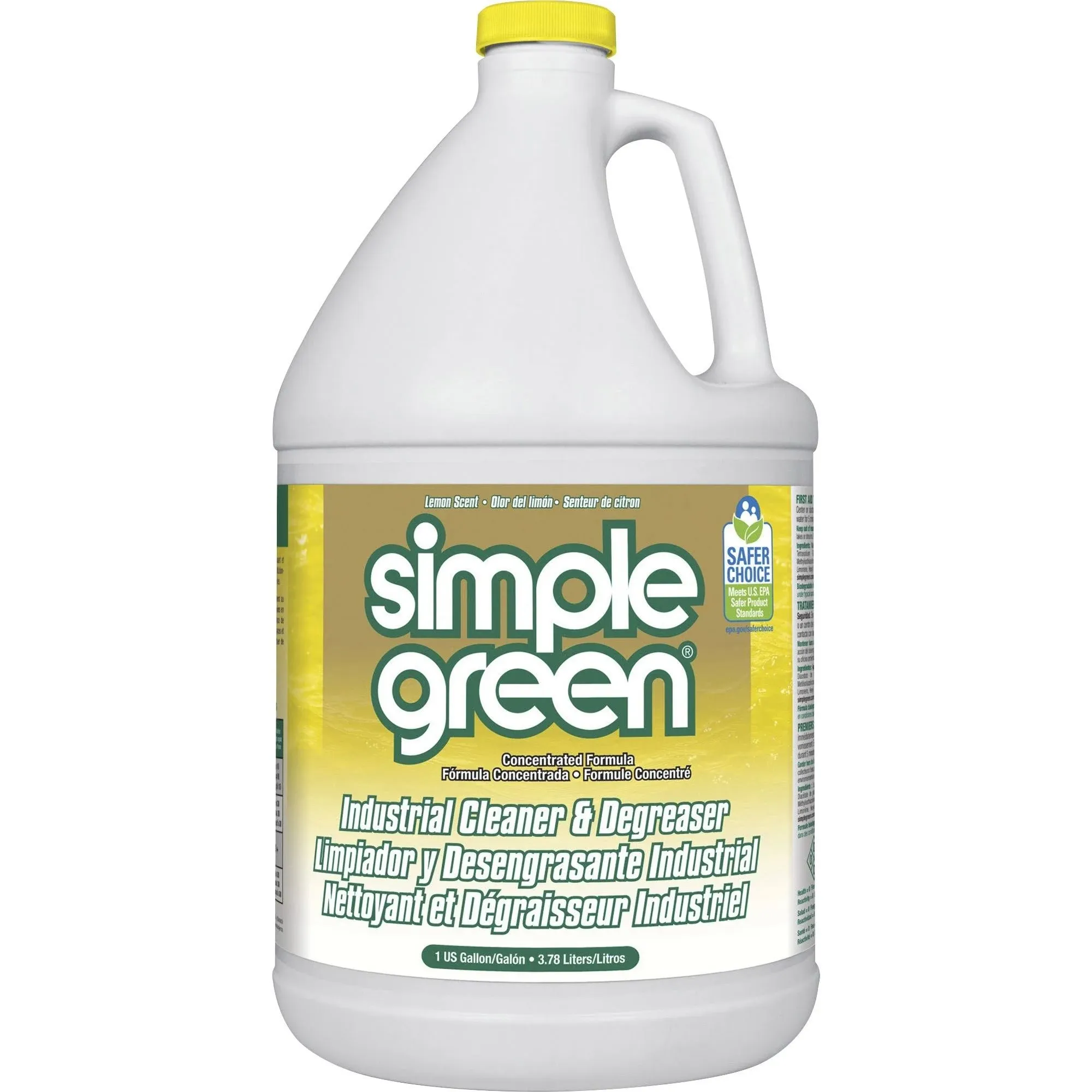 Simple Green 13005CT Industrial Cleaner and Degreaser, Concentrated, 127.8 Fl Oz, Pack of 1