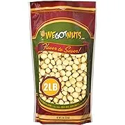 Raw Deluxe Macadamia Nuts - 6 lbs - Shelled & Unsalted Premium Quality Kosher Raw Macadamia Nut Snack Pack By We Got Nuts - Natural Gourmet Fresh Macadamia Nuts Bulk - Packed In A Resealable Pouch Bag