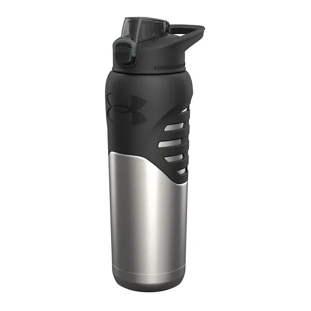 Under Armour Dominate 24 oz Water Bottle Silver