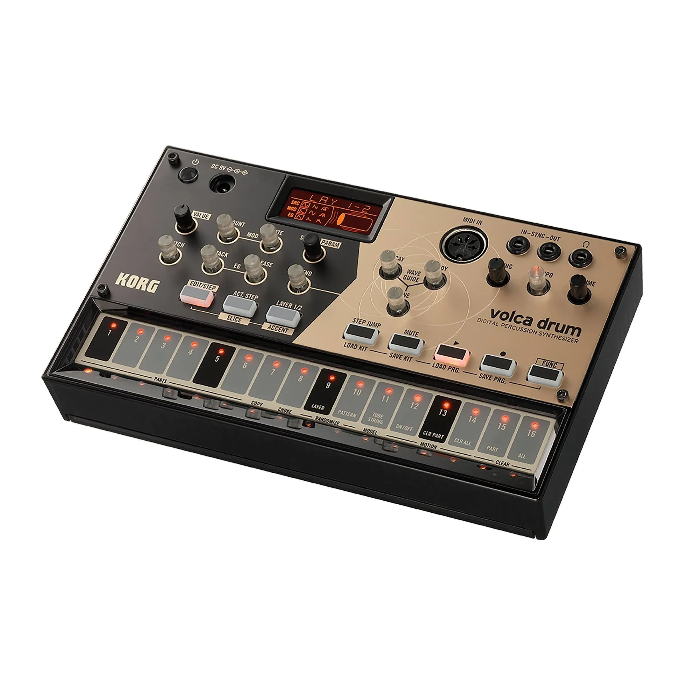 Korg Volca Drum Physical Modeling Drum Synthesizer