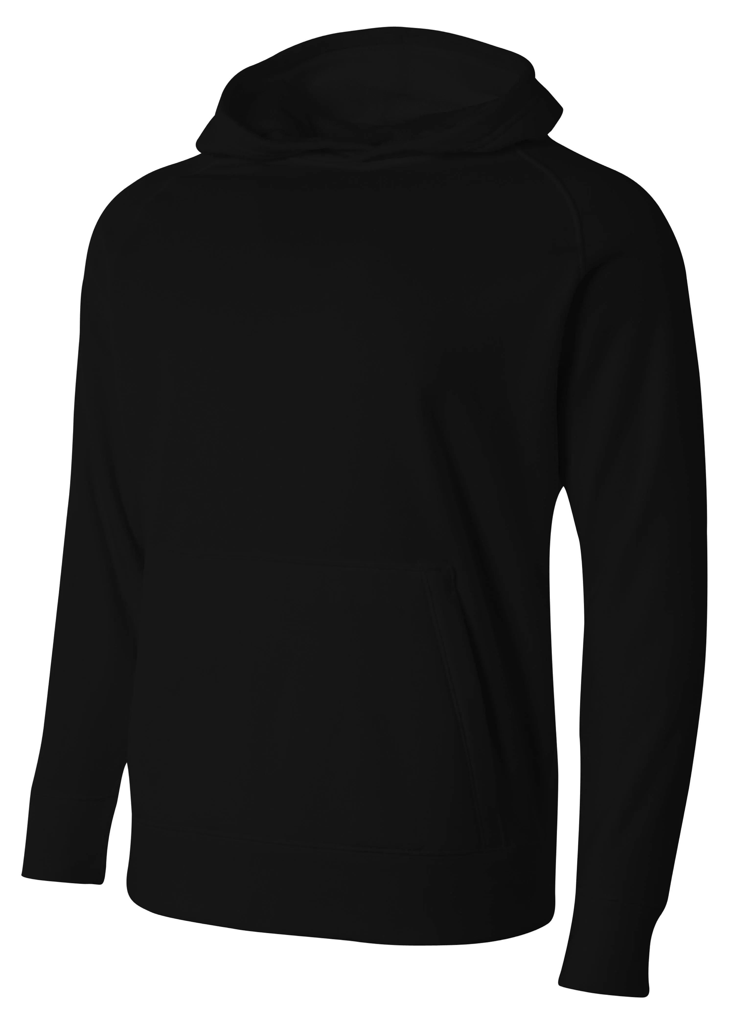 A4 N4237 Men's Solid Tech Fleece Hoodie, Graphite